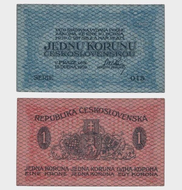 1919 - 1 Koruna