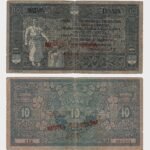 1919 - 10 Dinara / 40 Kruna