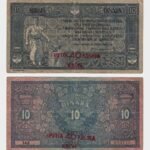 1919 - 10 Dinara / 40 Kruna