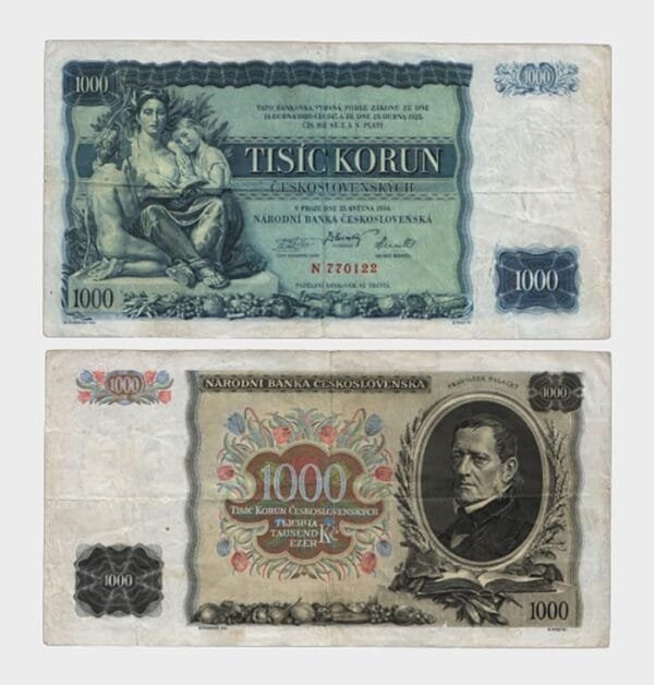 1934 - 1000 Korun
