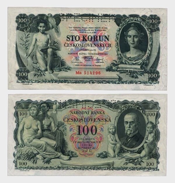 1931 - 100 Korun - SPECIMEN