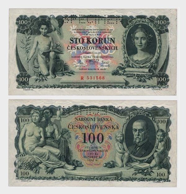 1931 - 100 Korun - SPECIMEN