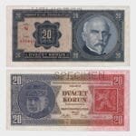 1926 - 20 Korun - SPECIMEN