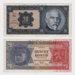 1926 - 20 Korun - SPECIMEN