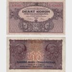 1927 - 10 Korun - SPECIMEN