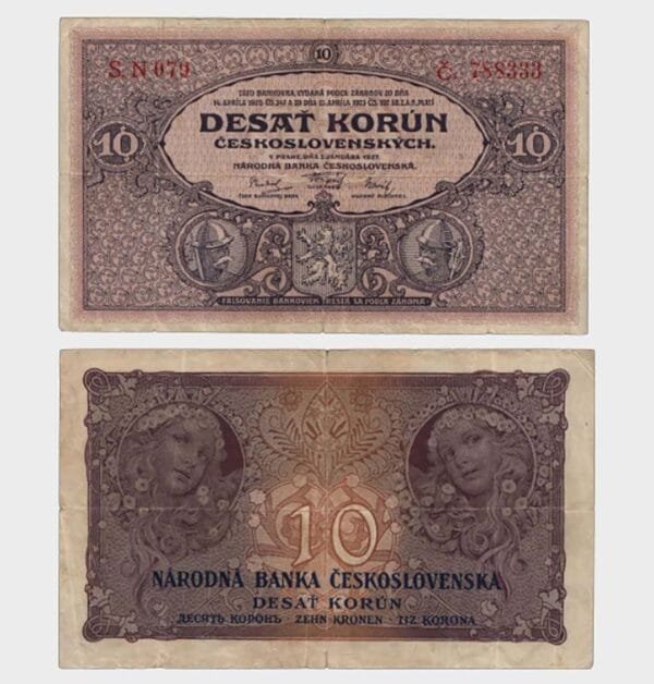 1927 - 10 Korun
