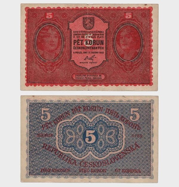 1919 - 5 Korun