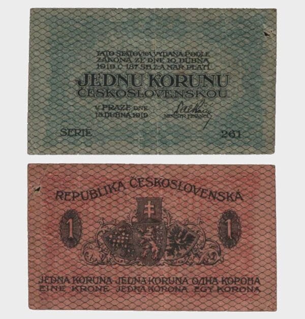 1919 - 1 Koruna