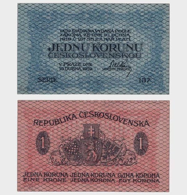 1919 - 1 Koruna