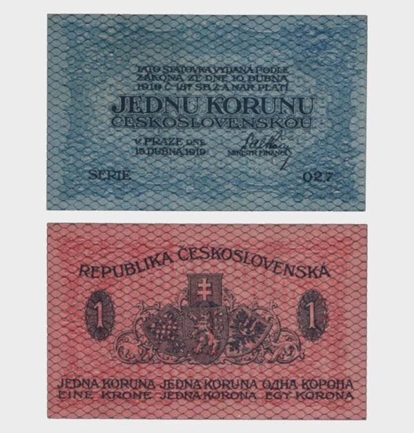 1919 - 1 Koruna