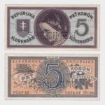 1945 - 5 Korun - SPECIMEN