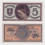 1945 - 5 Korun - SPECIMEN