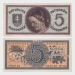 1945 - 5 Korun - SPECIMEN