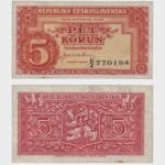 1945 - 5 Korun