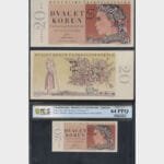 1949 - 20 Korun - PCGS 64 - "S"