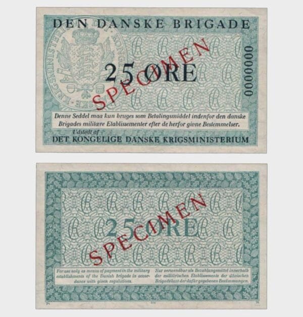 1947 - 25 Ore - SPECIMEN