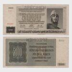 1944 - 5000 Korun - SPECIMEN