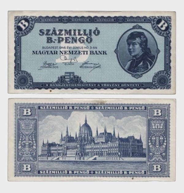 1946 - 100.000.000 B.-Pengo