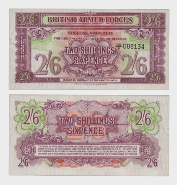 1961 - 2 Shillings / 6 Pence