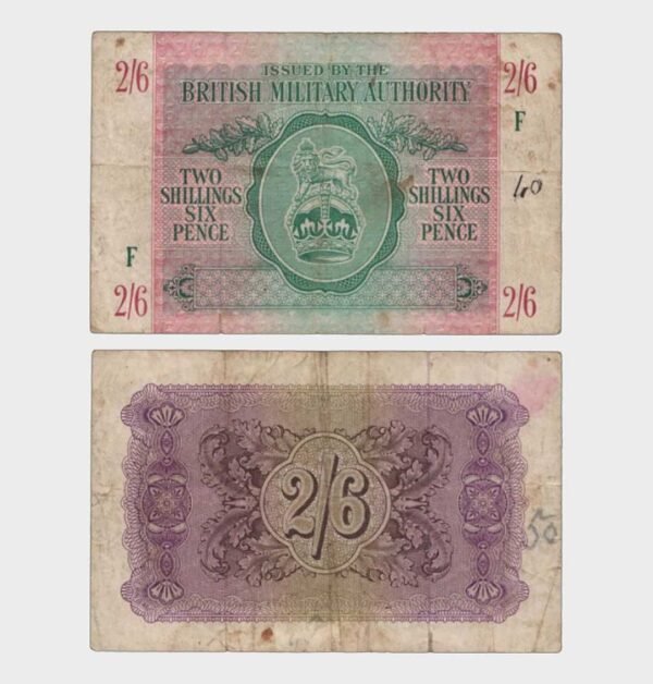 1943 - 2 Shillings / 6 Pence