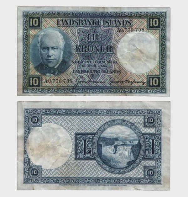 1928 - 10 Kronur