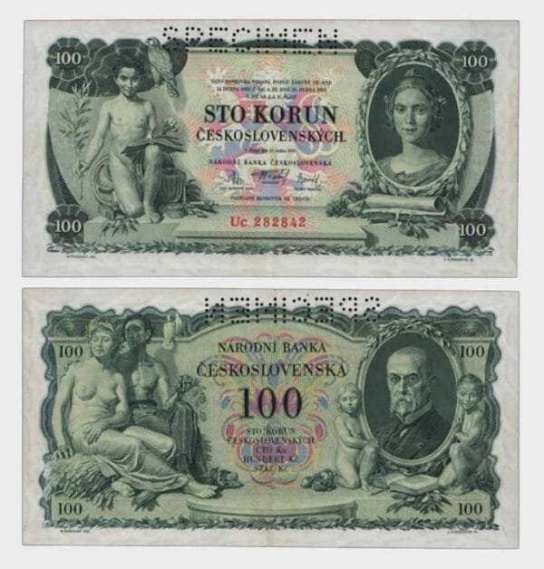 1931 - 100 Korun - SPECIMEN