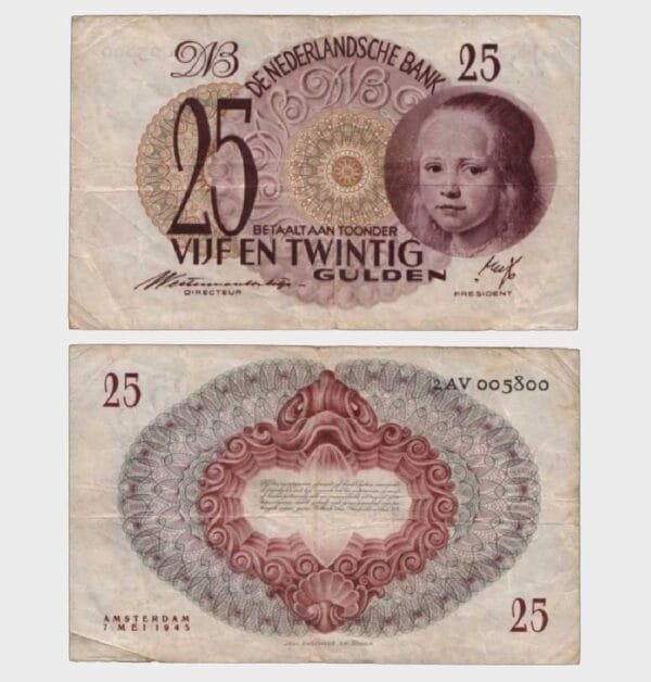 1945 - 25 Gulden