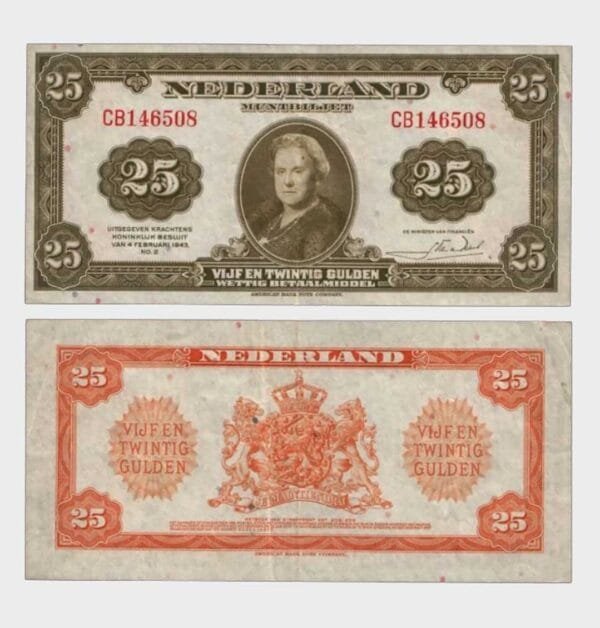 1943 - 25 Gulden