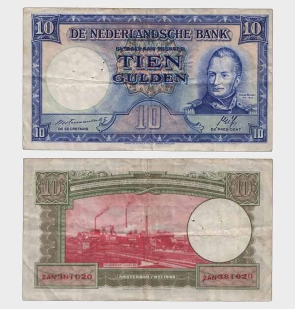 1945 - 10 Gulden