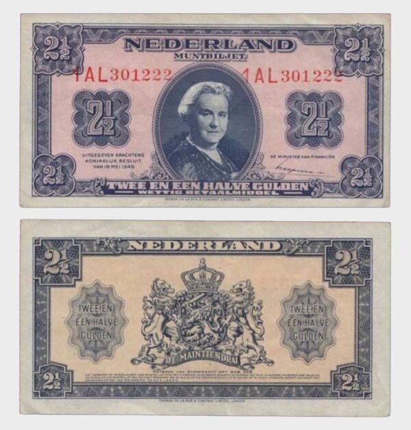 1945 - 2 1/2 Gulden