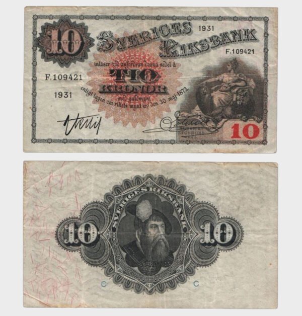 1931 - 10 Kronor