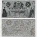 1852 - 5 Dollars
