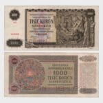 1940 - 1000 Korun - 2x SPECIMEN