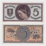 1945 - 5 Korun - SPECIMEN