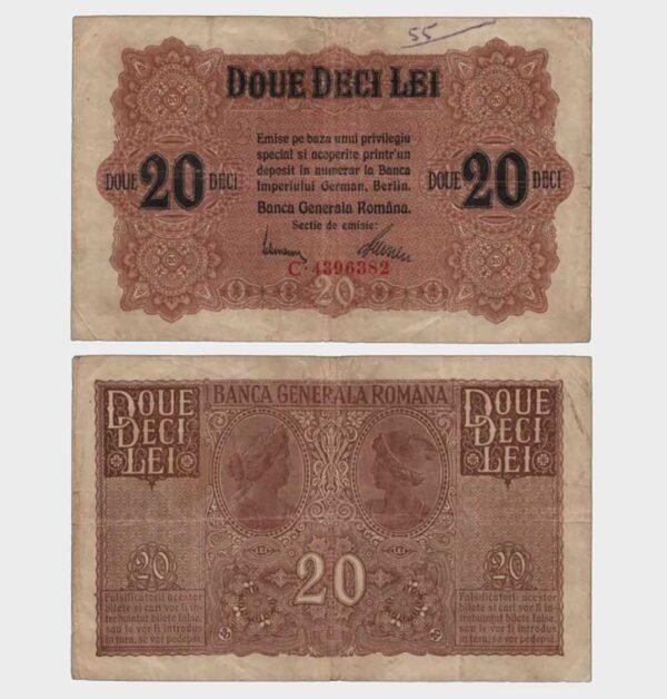 1917 - 20 Lei