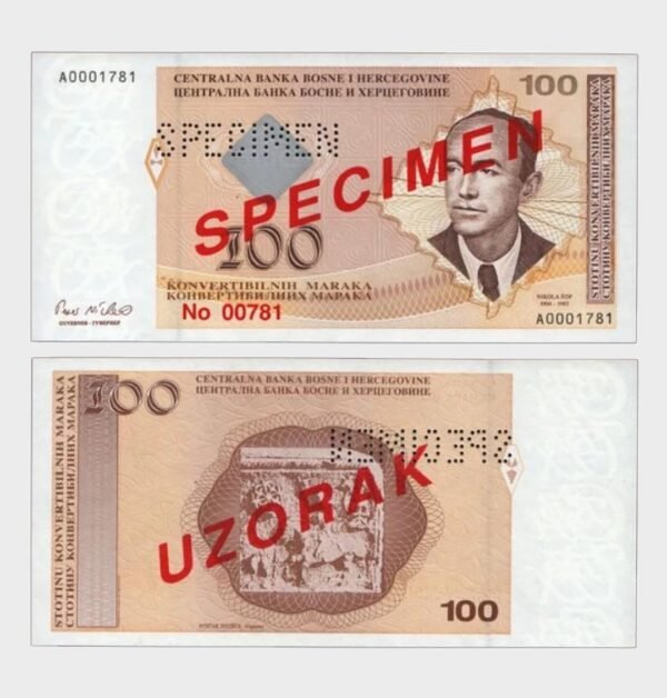 1998 - 100 Maraka - SPECIMEN