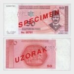 1998 - 50 Maraka - SPECIMEN