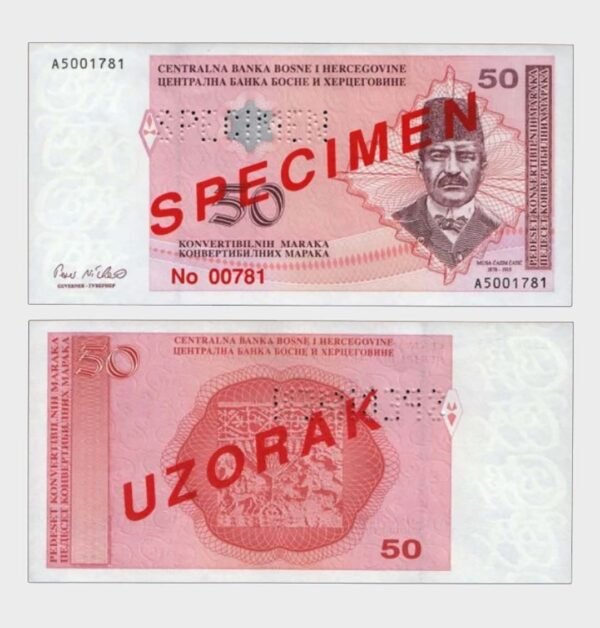 1998 - 50 Maraka - SPECIMEN