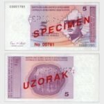 1998 - 5 Maraka - SPECIMEN