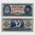 1957 - 20 Forint - MINTA
