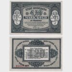 1923 - 4.20 Mark Gold = 1 Dollar