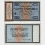 1933 - 40 Reichsmark