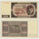 1948 - 500 Zlotych - WZÓR