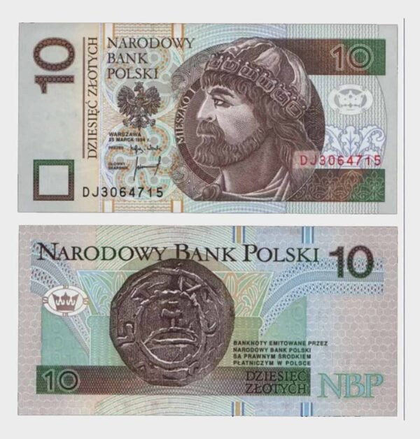 1994 - 10 Zlotych