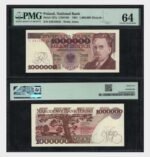 1991 - 1.000.000 Zlotych - PMG - Image 2