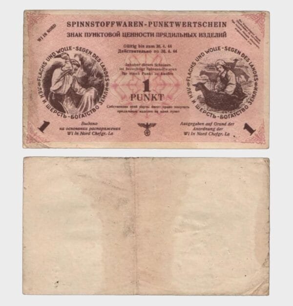 1942 - 1 Punkt - Wi In Nord