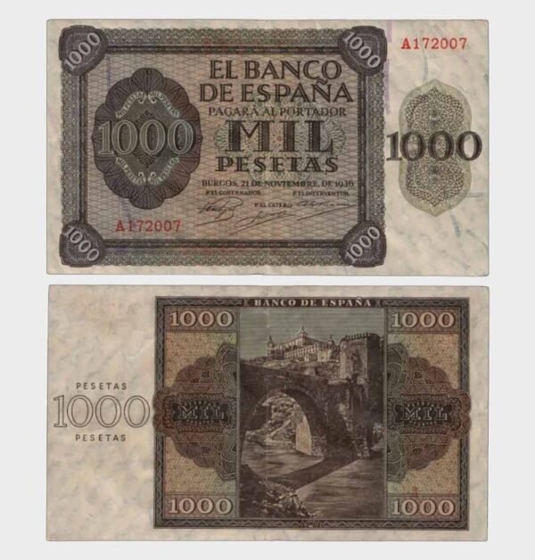 1936 - 1000 Pesetas