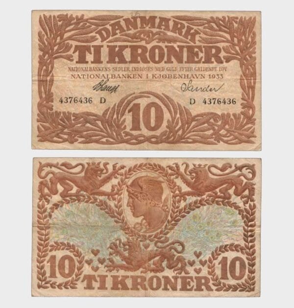 1933 - 10 Kroner