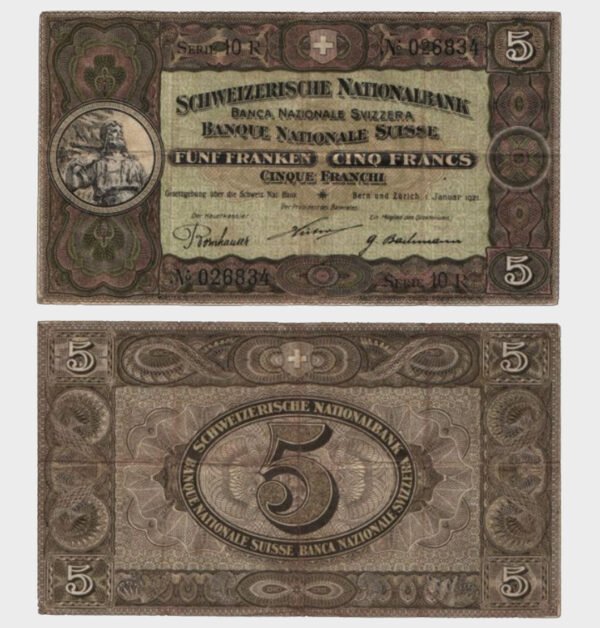 1921 - 5 Francs