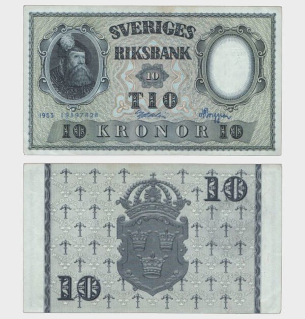 1953 - 10 Kronor